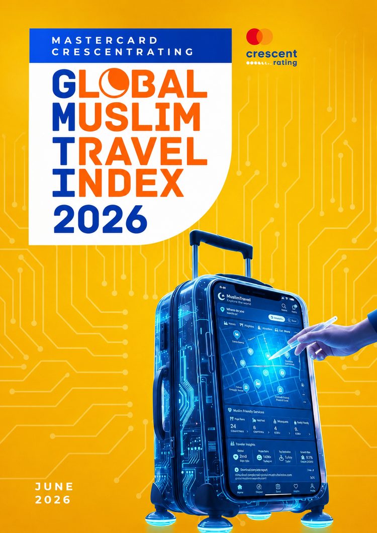 Official Global Muslim Travel Index 2026 report cover — June 2026